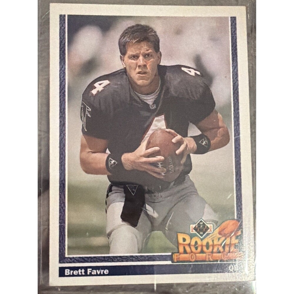 1991 Upper Deck - Rookie Force Brett Favre #647 (RC)